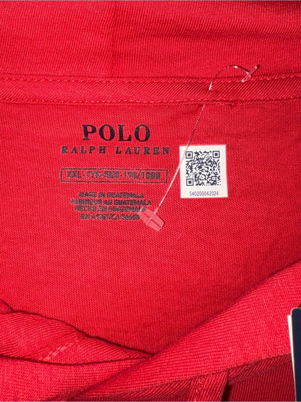 Polo Ralph Lauren Red Hoodie XXL NWT 100% Cotton Embroidered Pony Pullover